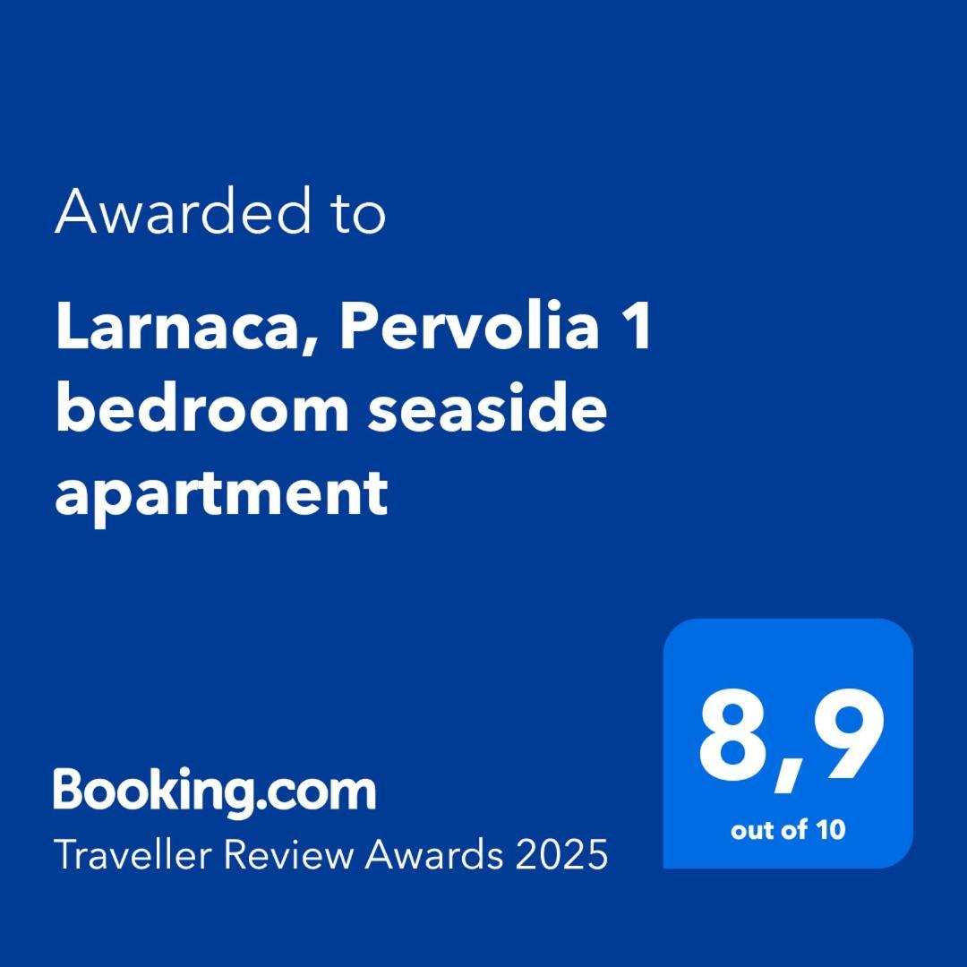 Larnaca, Pervolia 1 Bedroom Seaside Apartment Luaran gambar